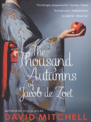 cover image of The thousand Autumns of Jacob de Zoet